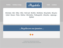 Tablet Screenshot of plegabike.com